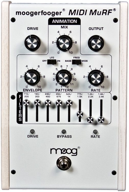 Moog Moogerfooger MF-105M MIDI MuRF - Limited Edition White-on