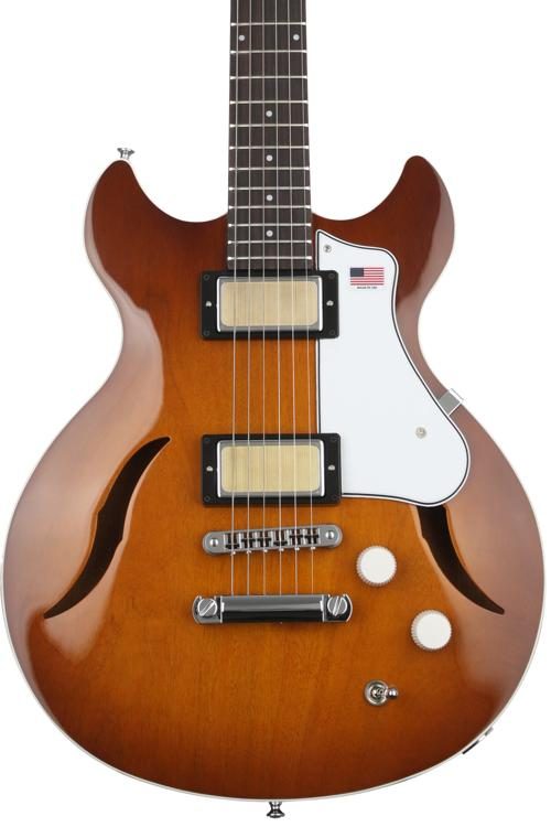 jacht toon Partina City Harmony Comet Electric Guitar - Sunburst with Rosewood Fingerboard |  Sweetwater