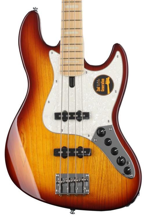 Sire Marcus Miller V7 Swamp Ash 4-string Bass Guitar - Tobacco Sunburst