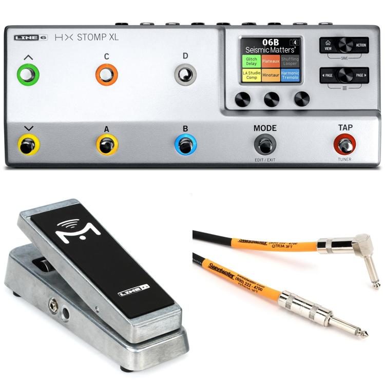 Line 6 HX Stomp XL Guitar Multieffects Floor Processor and Mission