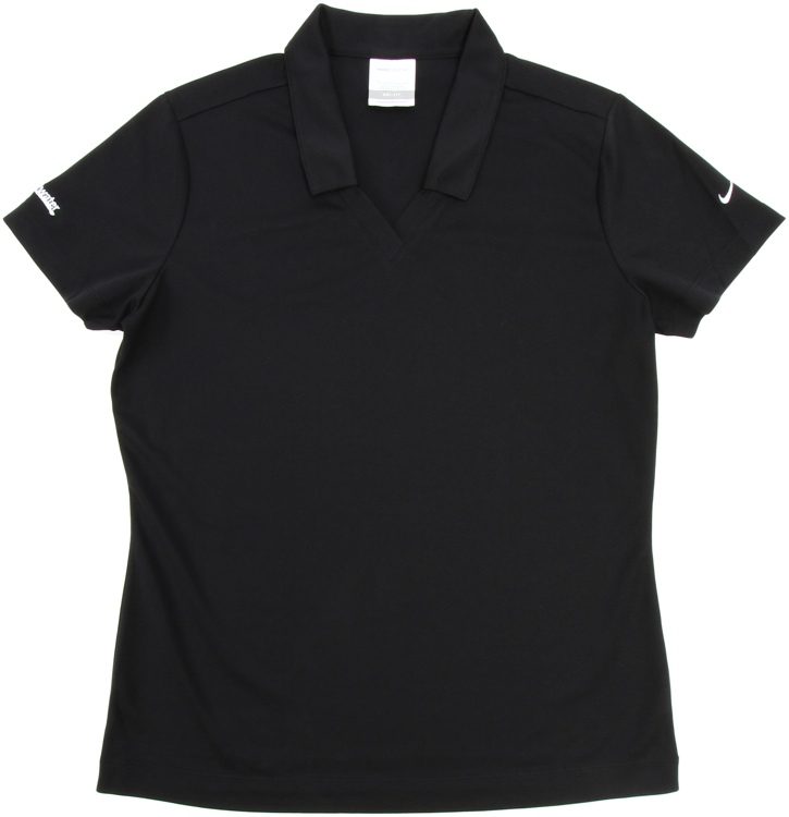 black nike polo womens