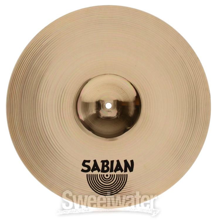 Sabian 16 inch AA Rock Crash Cymbal - Brilliant Finish | Sweetwater