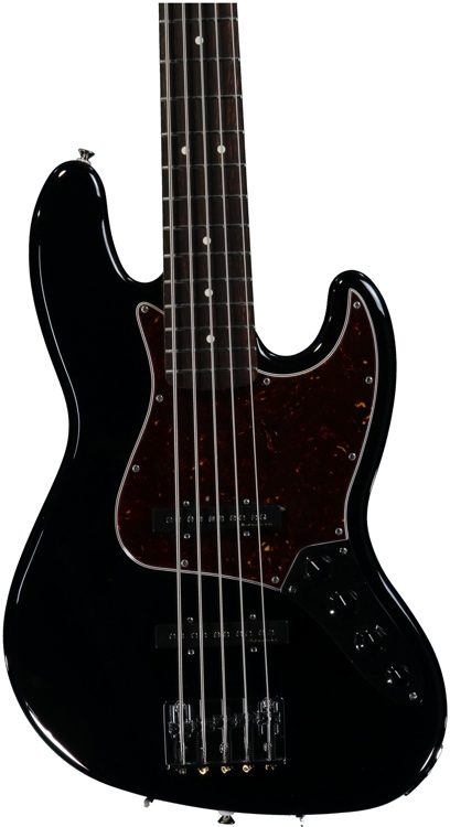 Fender Deluxe Active Jazz Bass V - Black
