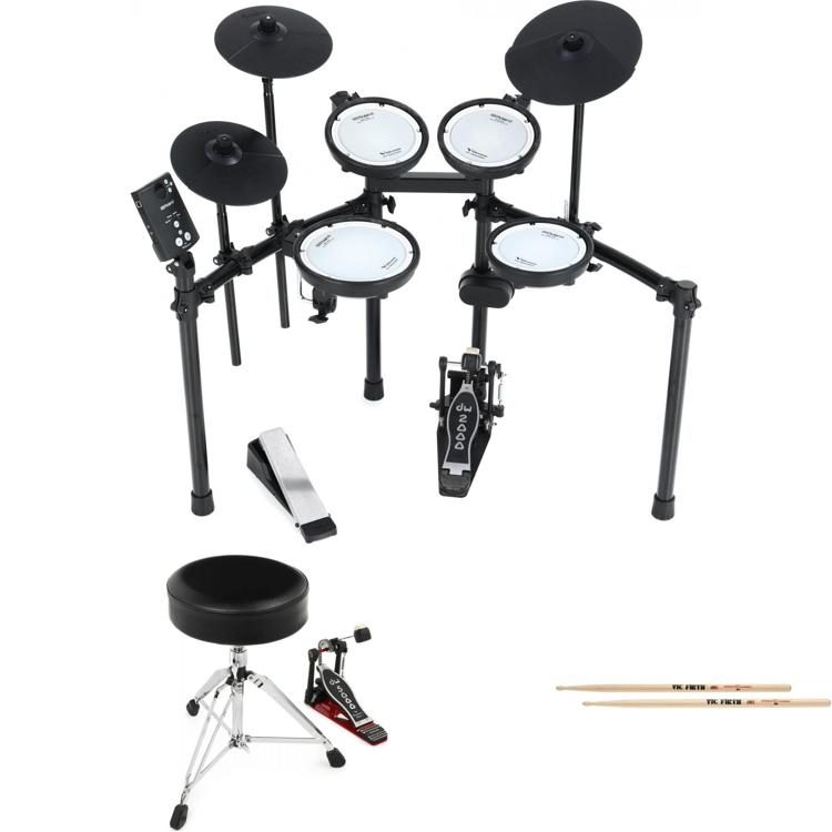 Roland VDrums TD1DMK Electronic Drum Set and DW Hardware Bundle