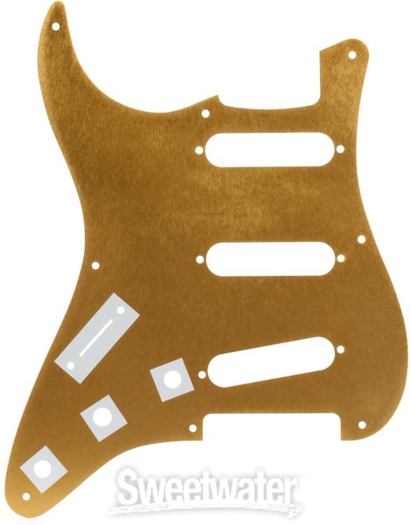 gold strat pickguard