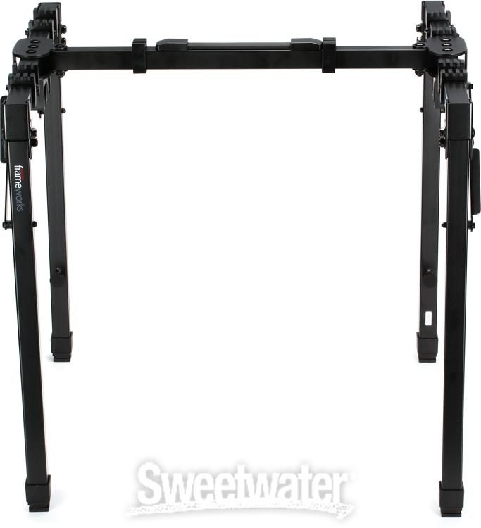 Gator Frameworks Gfw Utl Ws250 Adjustable T Stand Folding Workstation Sweetwater