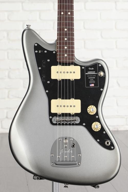 Fender American Professional II Jazzmaster - Mercury with Rosewood  Fingerboard