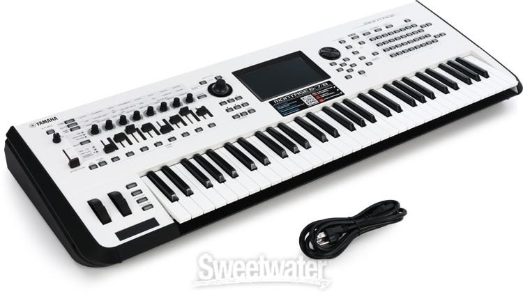 Besmettelijke ziekte Doelwit racket Yamaha Montage 6 61-key Synthesizer - White | Sweetwater