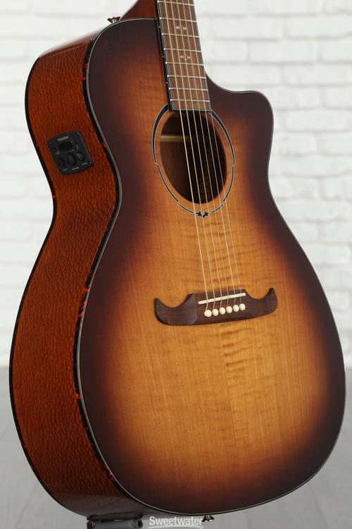 Fender FA-345CE Auditorium - 3-Tone Tea Burst | Sweetwater