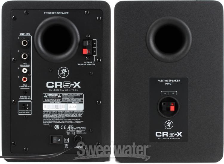 Mackie CR5-X 5 inch Multimedia Monitors | Sweetwater
