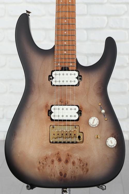 Charvel Pro-Mod DK24 HH 2PT Electric Guitar - Trans Black Burst 