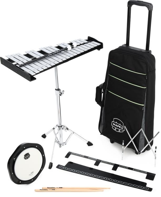 Eastar Advanced 32 Note Glockenspiel Xylophone Bell Kit Percussion Kit for  通販