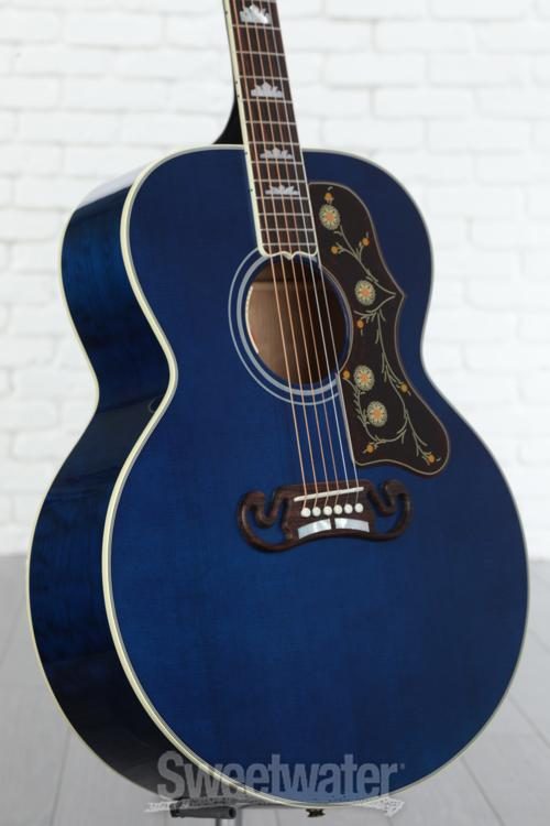 gibson j 200 blue