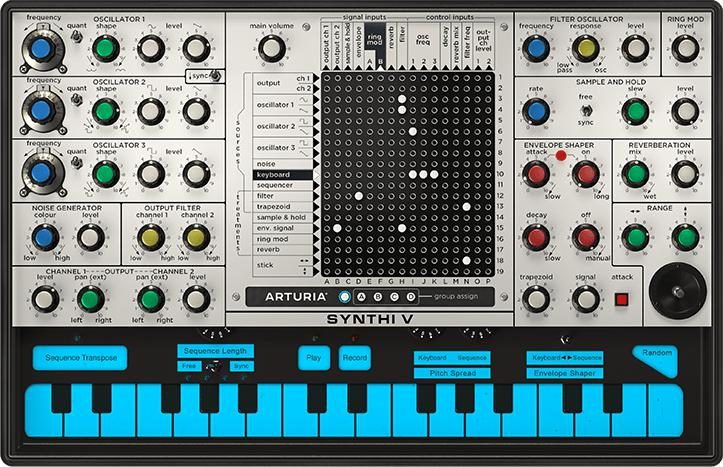 Arturia Synthi V Analog Synthesizer Software Instrument Sweetwater