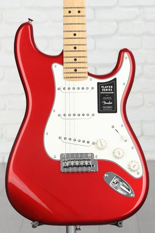 Candy apple store red stratocaster