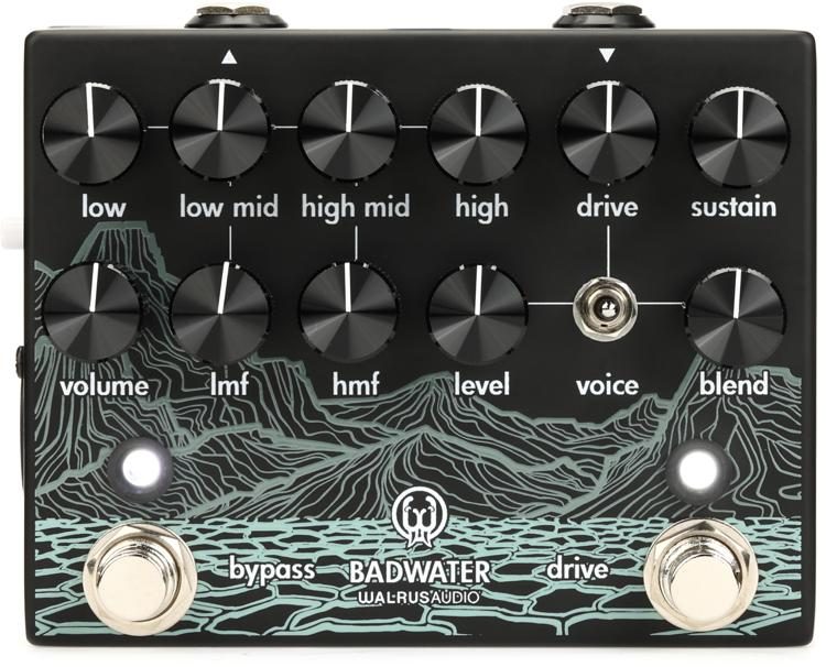 Walrus Audio Badwater Bass Preamp Pedal | Sweetwater