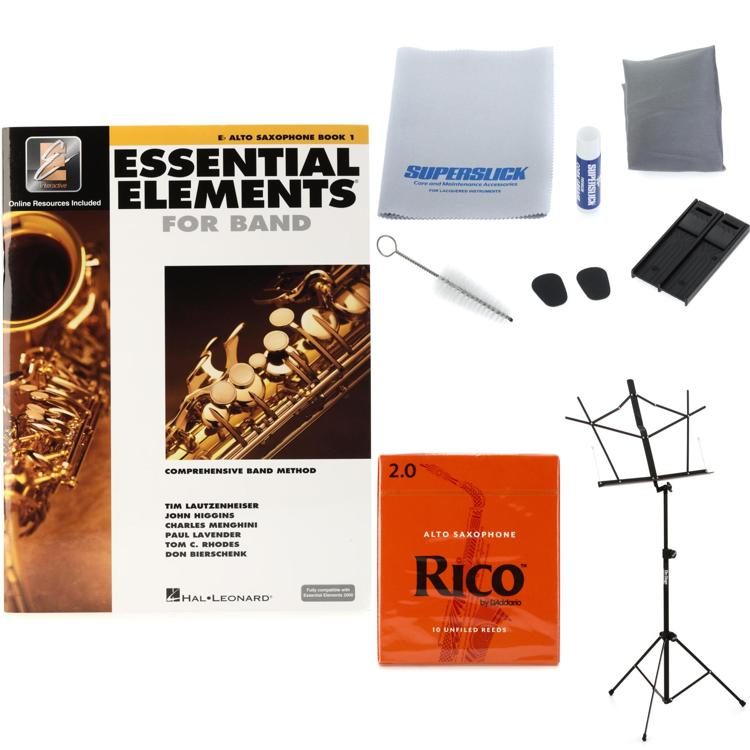 Hal Leonard Alto Saxophone Essential Accessories Bundle |
