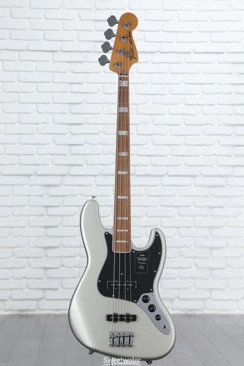 Fender Vintera '70s Jazz Bass - Inca Silver with Pau Ferro Fingerboard