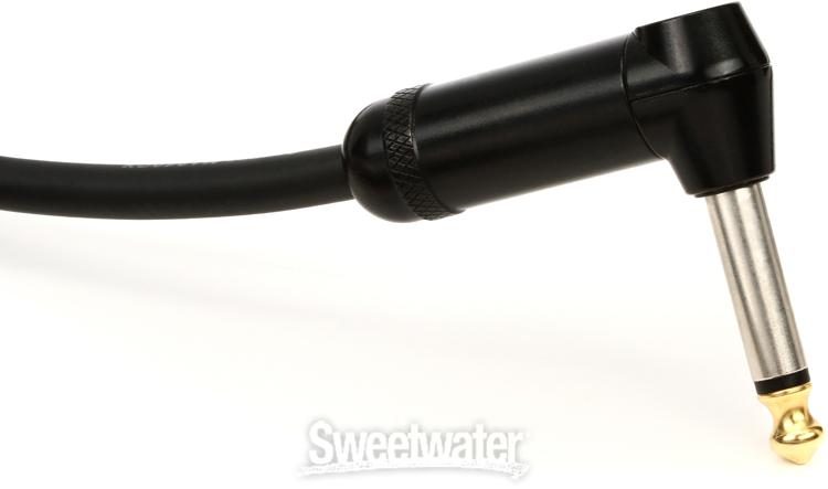 Planet Waves American Stage 10ft Right-Angle to same Instrmnt Cable PW-AMSGRR-10