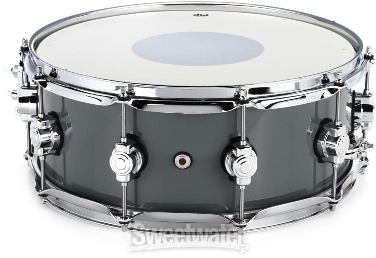 DW Design Series Snare Drum Steel Gray 5.5 x 14 