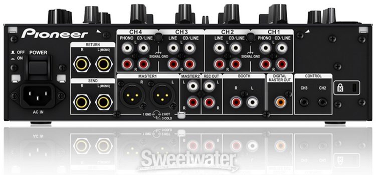 Pioneer DJ DJM-750 4-channel DJ Mixer | Sweetwater