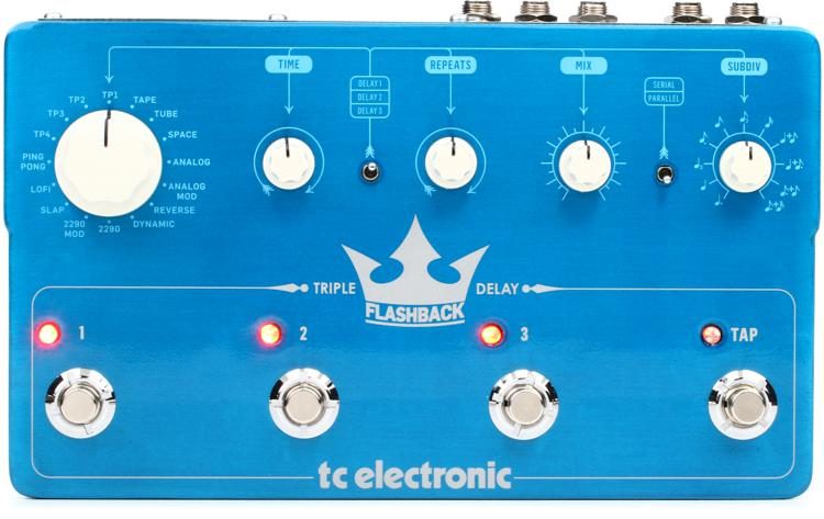 Tc Electronic Flashback Triple Delay Pedal Sweetwater