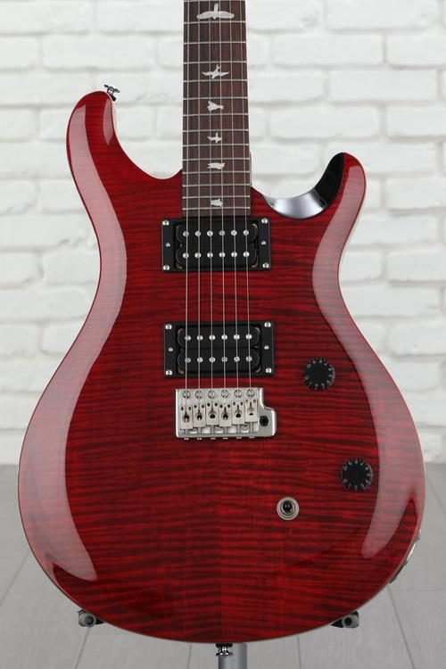 PRS SE CE24 Electric Guitar - Black Cherry | Sweetwater