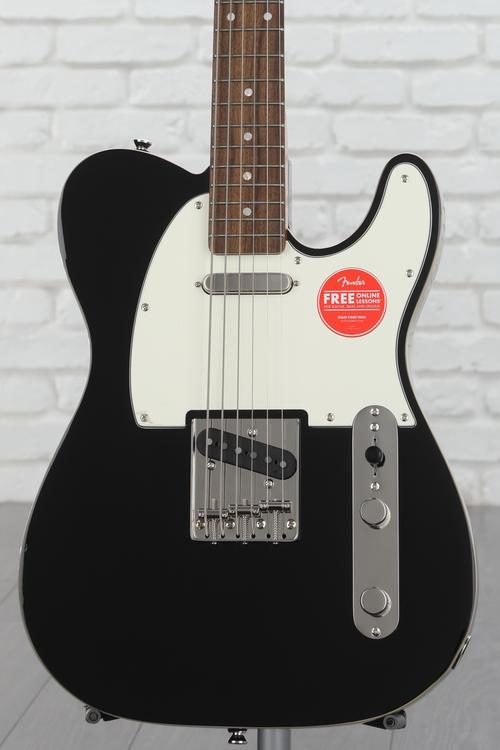 Squier Classic Vibe Baritone Custom Telecaster - Black | Sweetwater