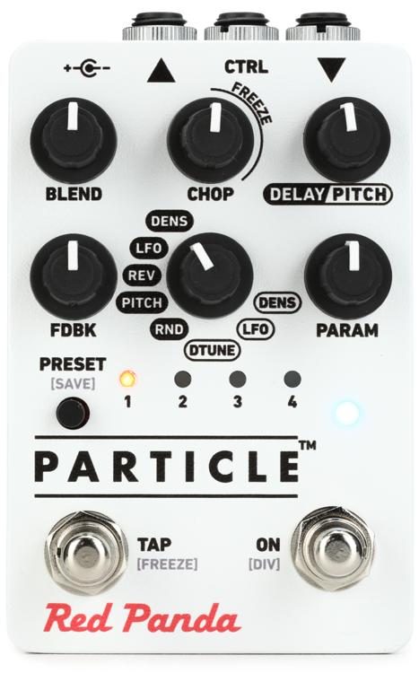 Ændringer fra Ynkelig Banquet Red Panda Particle 2 Granular Delay and Pitch-shifting Pedal | Sweetwater