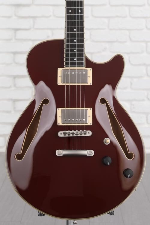 D'Angelico Excel SS Tour Semi-hollowbody Electric Guitar - Solid Wine ...