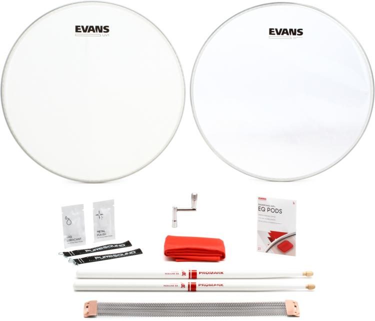 Evans UV1 Snare Tune-up Kit Review