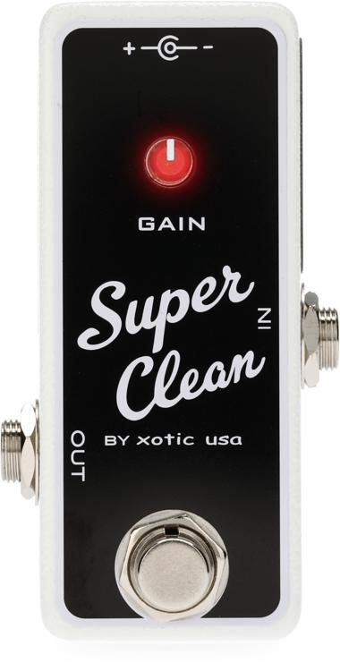 Voetzool Handschrift Idioot Xotic Super Clean Buffer Mini Buffer Pedal | Sweetwater