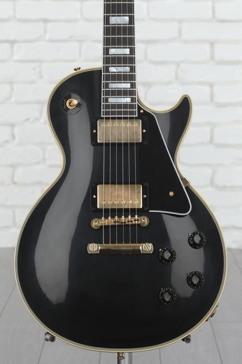 Gibson Custom 1957 Les Paul Custom Reissue VOS - Ebony 2-Pickup