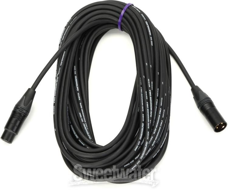ProCo Ameriquad AQN-50 50 Foot XLR Microphone Cable w// Neutrik Connectors