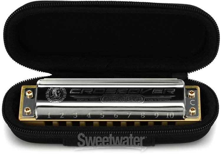 Hohner Marine Band Crossover Harmonica - Key of C | Sweetwater