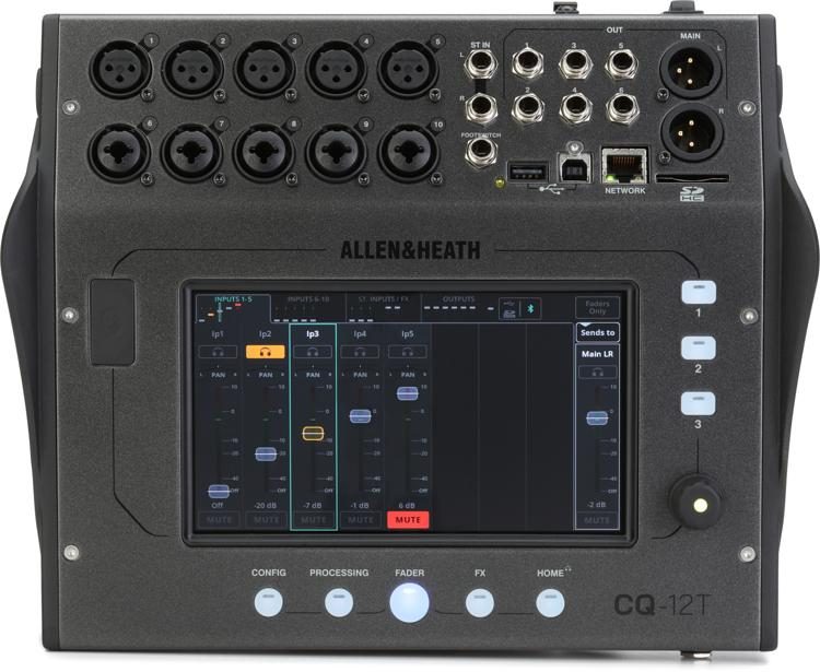Allen & Heath CQ12T 10channel Digital Mixer Bundles Sweetwater