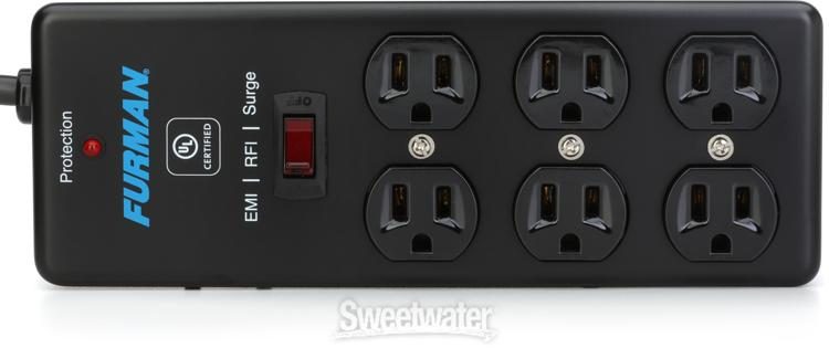 Furman SS-6B 6-outlet Surge Suppressor Strip | Sweetwater