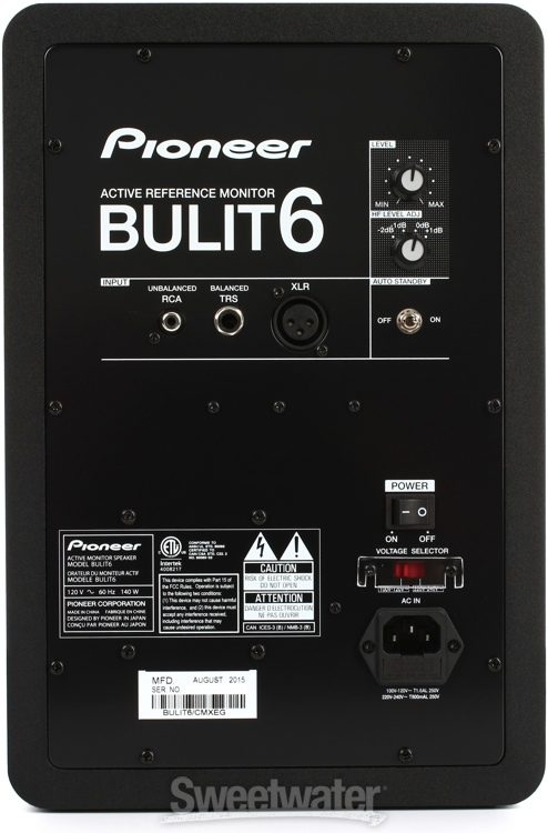 pioneer bulit6