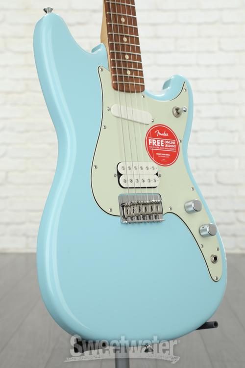 fender duo sonic hs daphne blue