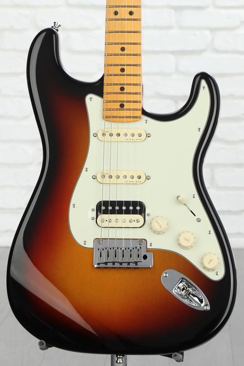 Fender American Ultra Stratocaster HSS - Ultraburst with Maple Fingerboard