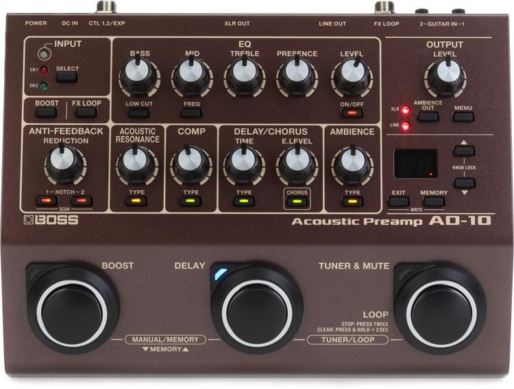 【値下げ】Boss AD-10 Acoustic Preamp