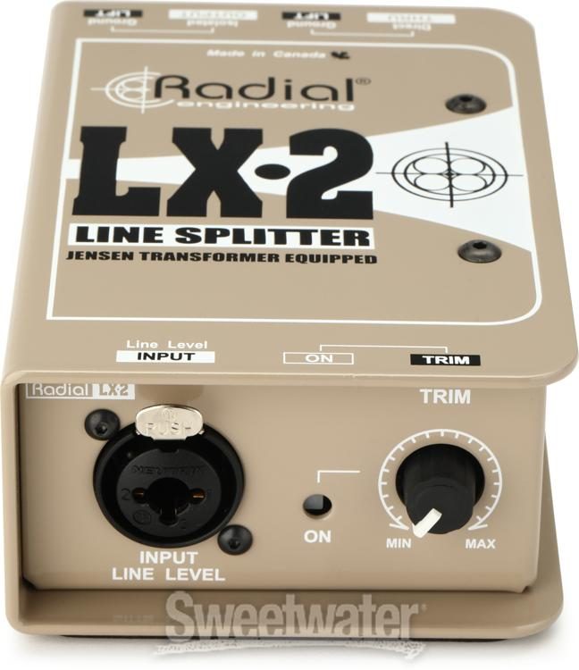 Radial LX2 2-channel Balanced Line Splitter with Isolation 