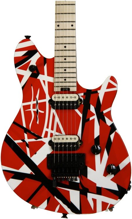 evh wolfgang red black white