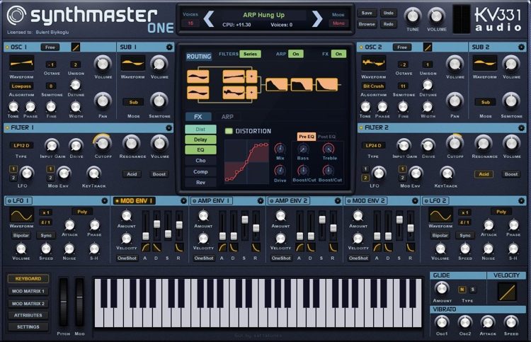 Grab KV331 Audio Synthmaster 2 Player synth plugin for FREE with