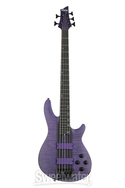 Schecter C-5 GT Bass - Satin Trans Purple | Sweetwater