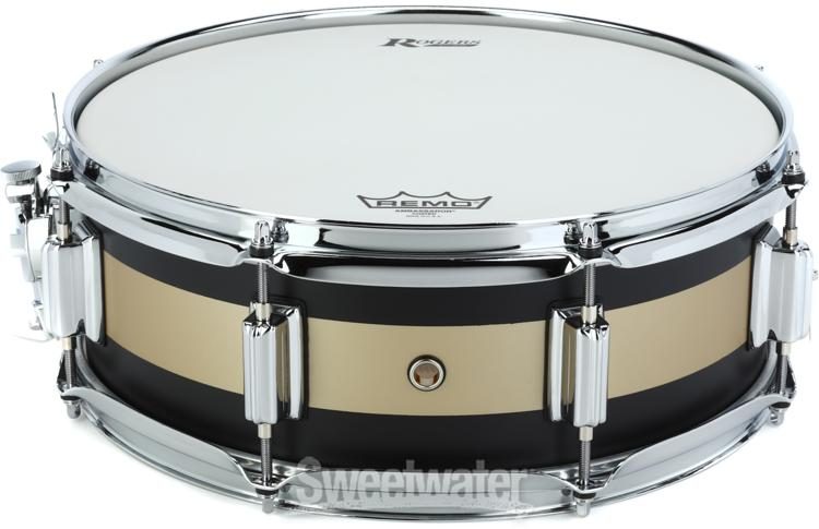 Tower Series Snare Drum - 5-inch x 14-inch, Satin Black/Gold Duco