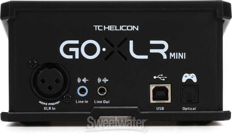 Tc Helicon Goxlr Mini Usb Streaming Mixer With Usb Audio Interface Sweetwater