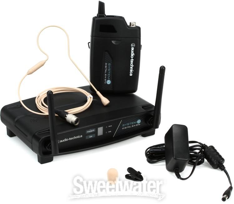 Audio-Technica ATW-1101/H92-TH Wireless Headworn Microphone System 