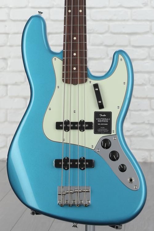 Fender Vintera II '60s Jazz Bass - Lake Placid Blue with Rosewood  Fingerboard