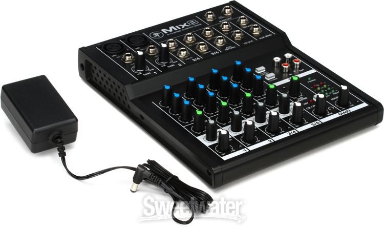 Mackie Mix8 8-channel Compact Mixer | Sweetwater
